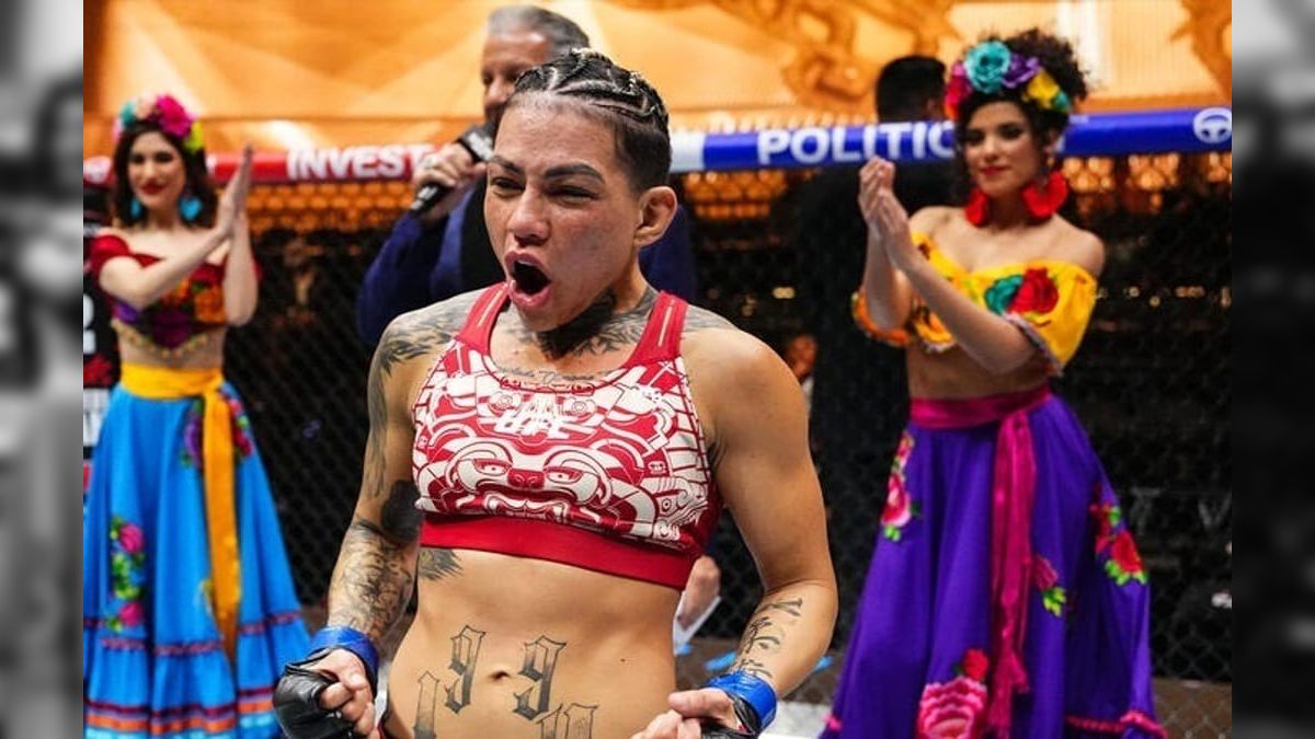 UFC 306: Ketlen Souza vence no 1° round após apagar mexicana com mata-leão