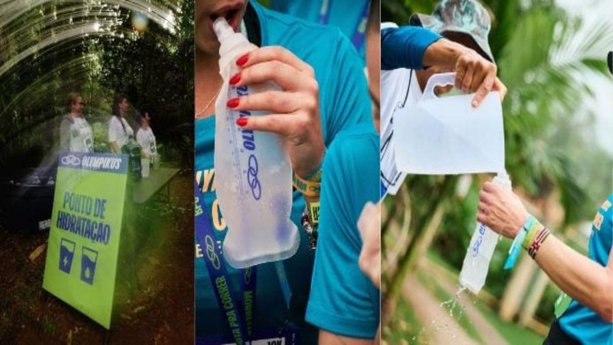 Corredores são orientados a levarem consigo toda a alimentação, inclusive gel de carboidrato fora de suas embalagens (Foto: Divulgação)