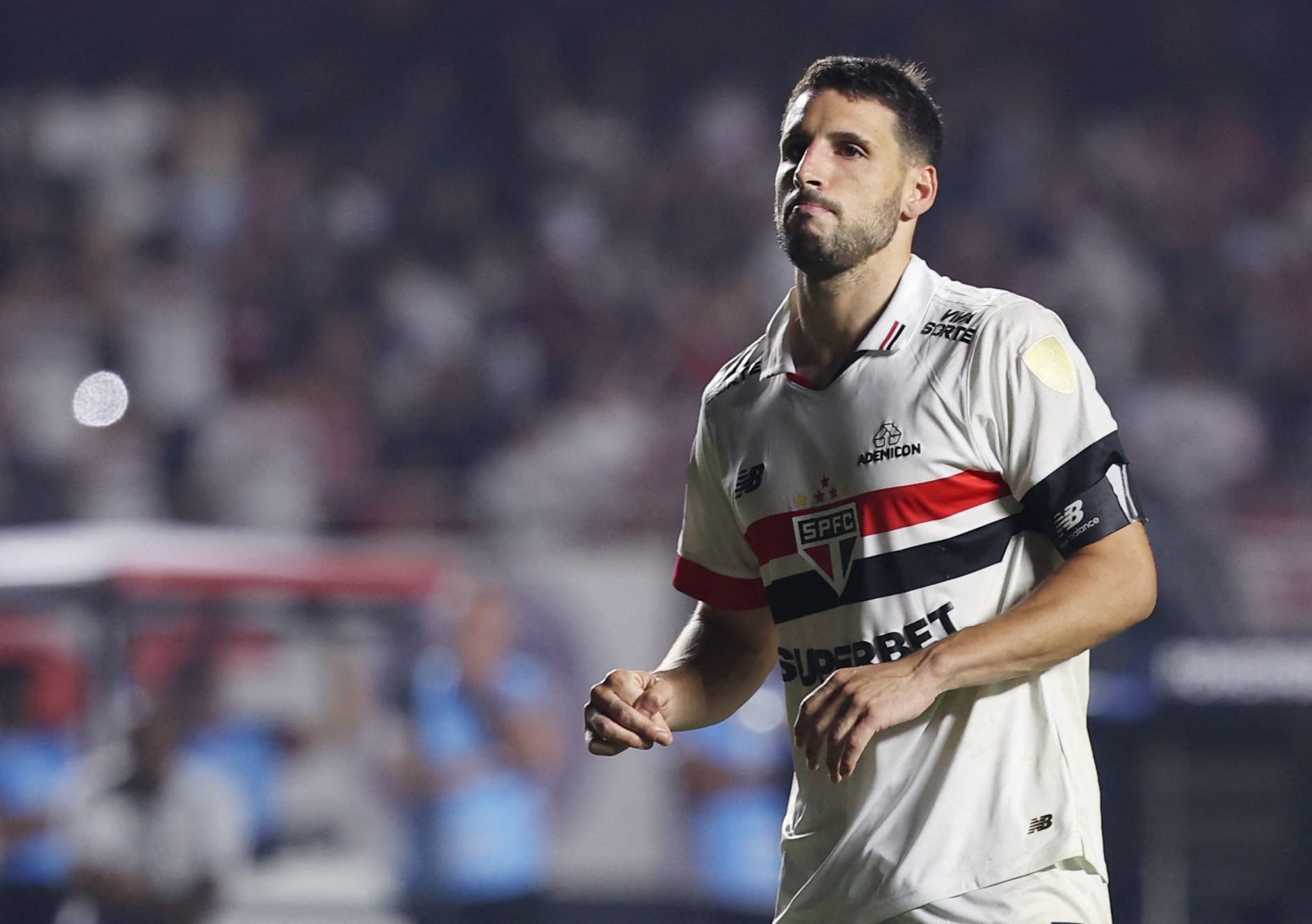 Calleri ironiza estilo de jogo do Palmeiras após derrota do São Paulo