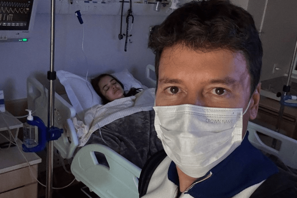 Rodrigo Faro tranquiliza fãs após cirurgia da esposa: "Primeira batalha vencida"