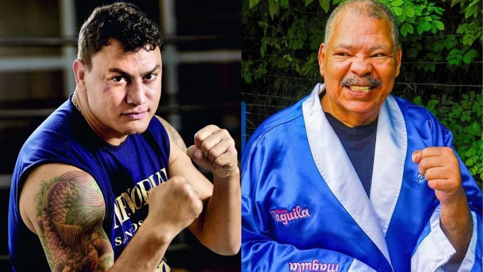 Popó lamenta morte do ídolo Maguila: "O Brasil e o boxe te amam"