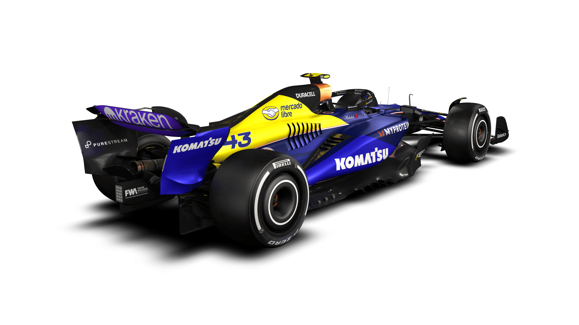 Williams terá visual especial amarelo para GPs do México e de São Paulo