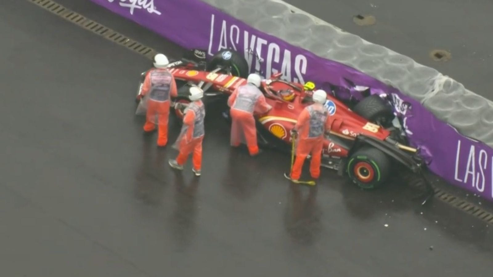 F1: Sainz bate no Q2 e classificação é interrompida em Interlagos