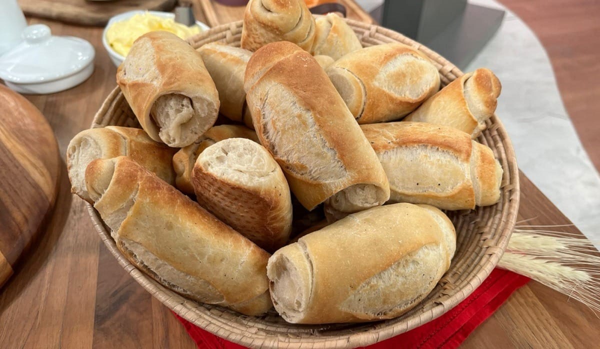 Pão francês do chef Bruno Hashimoto | Band Receitas