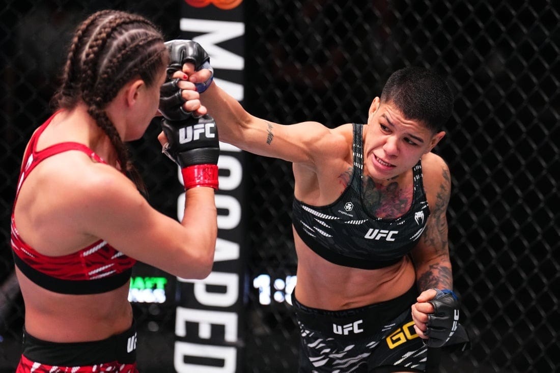 UFC Vegas 100: Denise Gomes vence Karolina Kowalkiewicz por decisão unânime