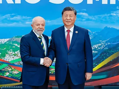 Lula recebe presidente da China, Xi Jinping, em Brasília