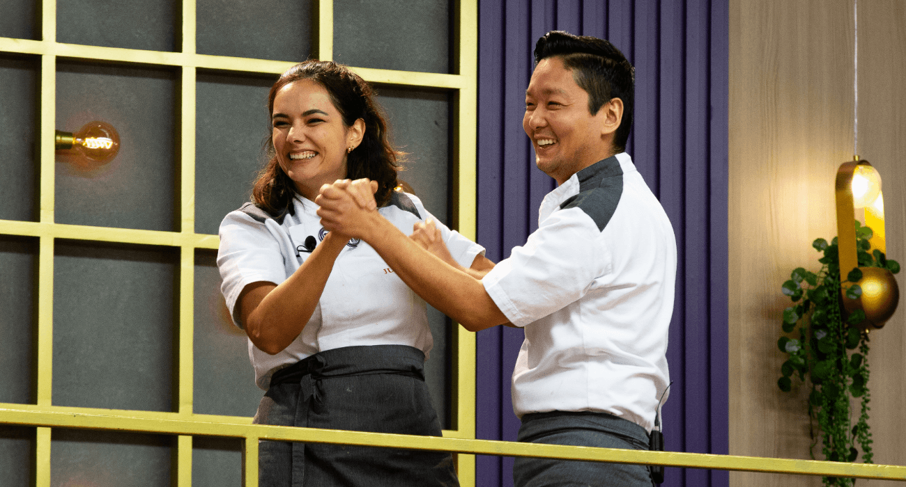 Cesar Yukio e Luísa Jungblut são finalistas do MasterChef Confeitaria