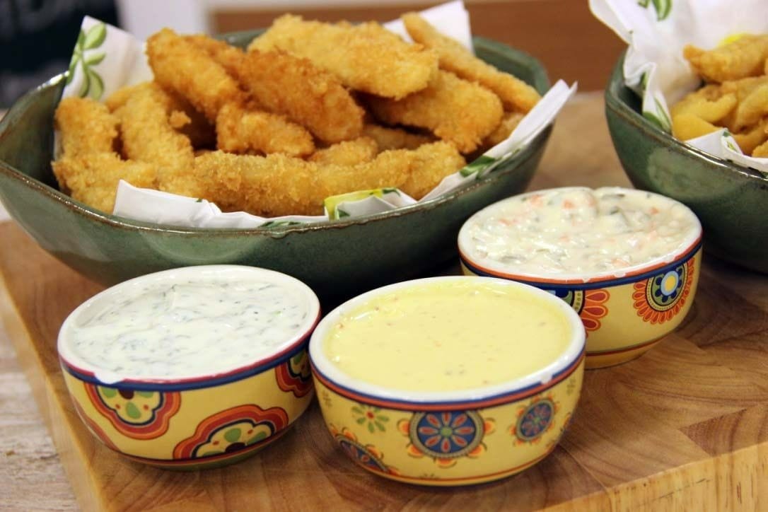 Peixe Frito e 3 Molhos | Band Receitas