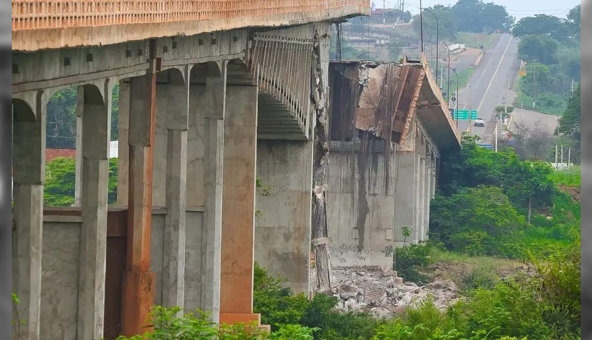Laudo da PF aponta reformas mal executadas e negligência em ponte que caiu no Rio Tocantins