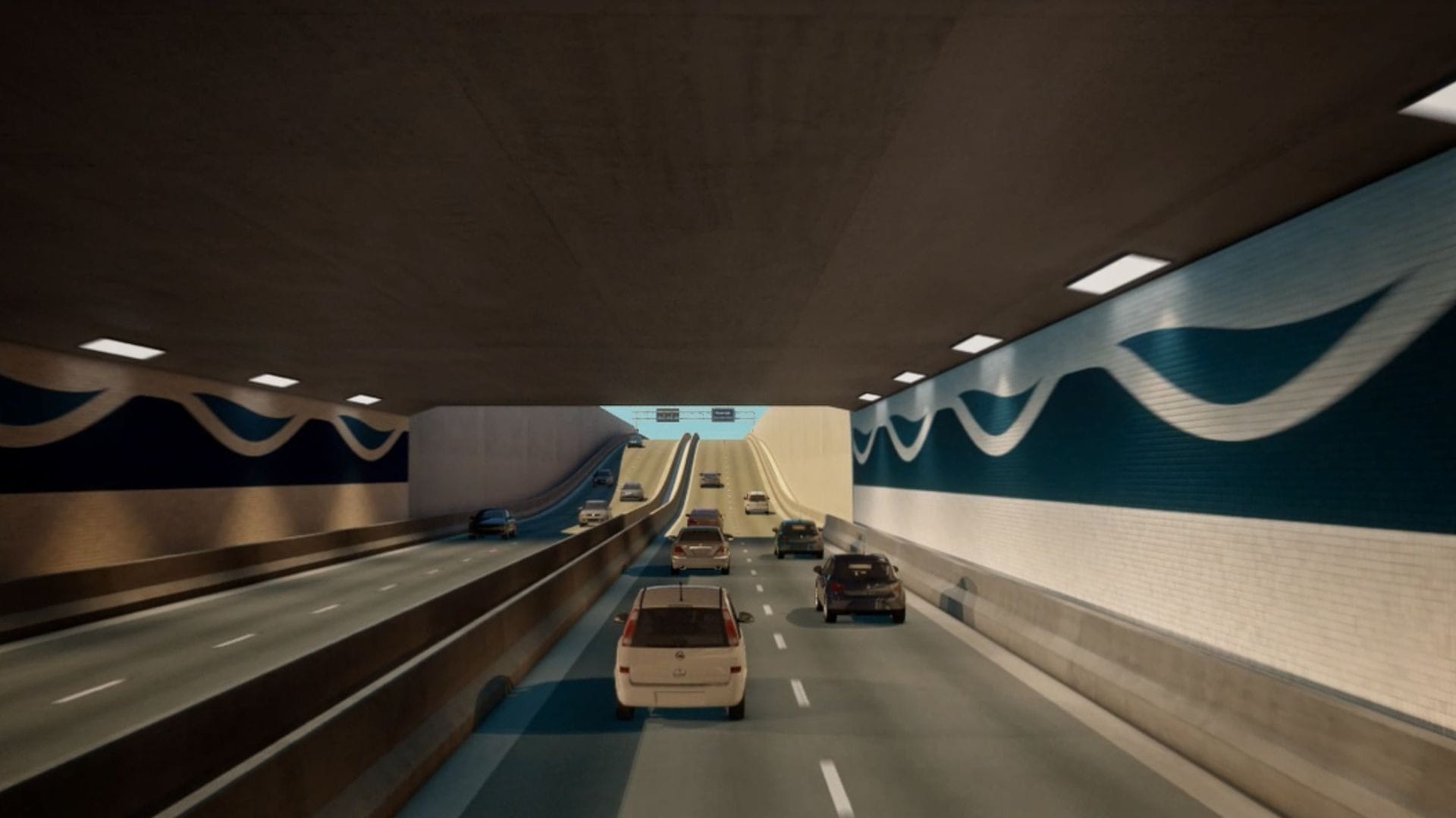 Obras do túnel Santos-Guarujá começam nesta segunda-feira com sondagens no estuário