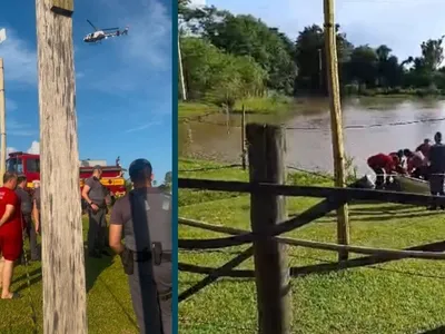 Barco com 9 pessoas tomba em lago dentro de chácara, em Monte Mor, e casal morre