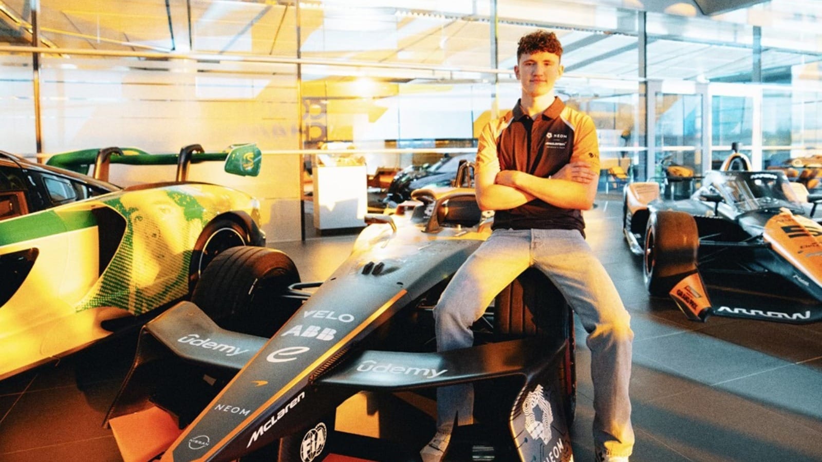 Irlandês foi reserva da McLaren na temporada 24/25 da Fórmula E (Imagem: NEOM McLaren Formula E Team)