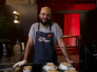 Well é campeão do Mestres da Air Fryer: “Senti o coração quase parar de bater”