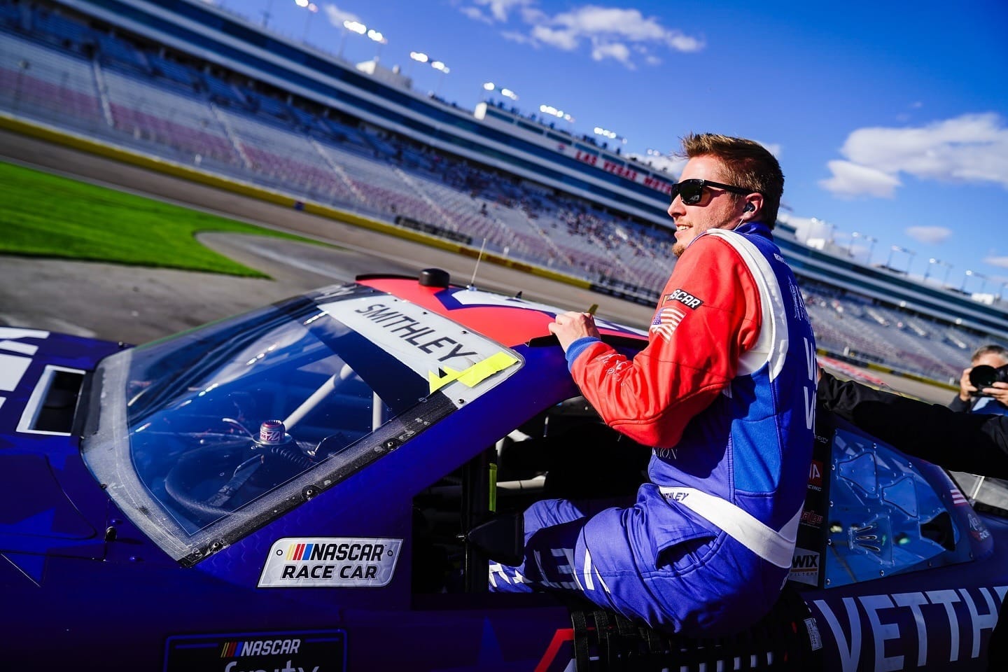 Garrett Smithley é piloto da Nascar Xfinity Series (Imagem: Alpha Prime Racing)