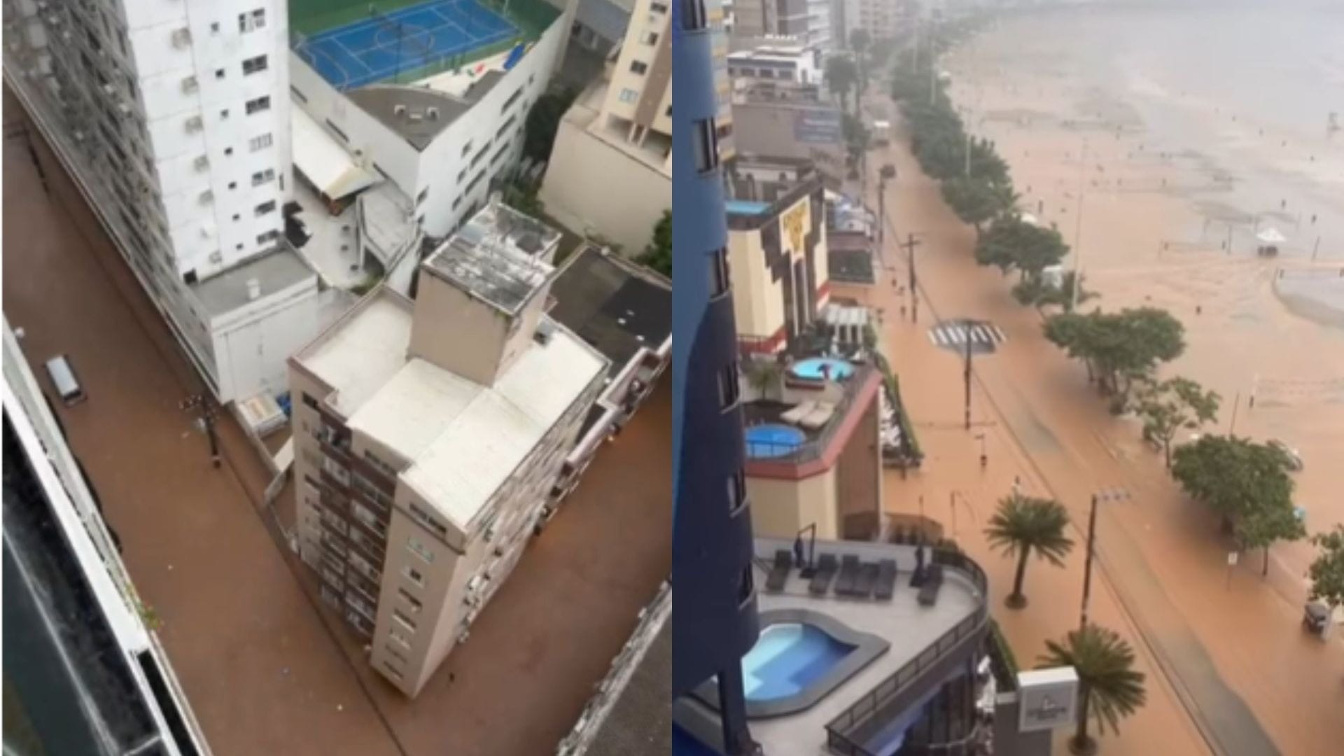 Balneário Camboriú (SC) decreta estado de emergência em meio às enchentes que atingem a cidade