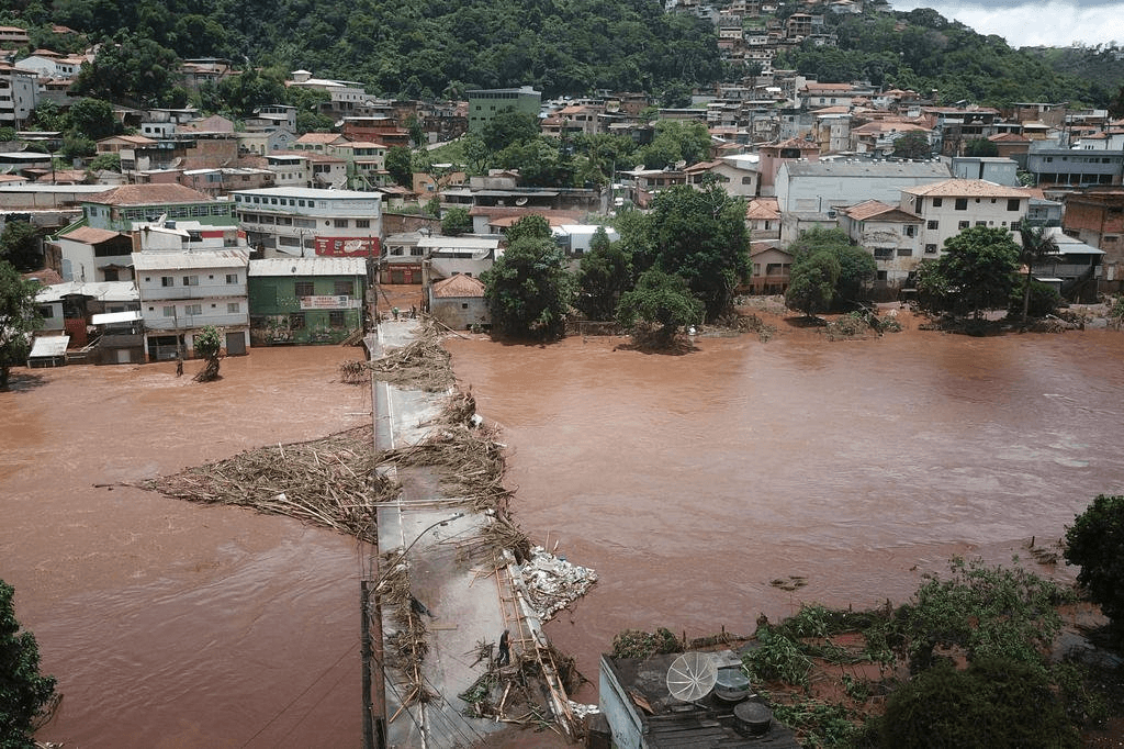 Quase 100 cidades de Minas em emergência devido às chuvas; mais de 3.500 desalojados