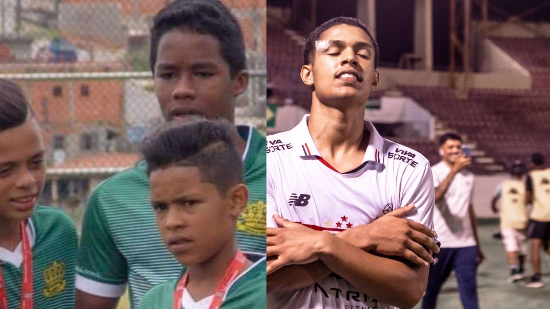 Ryan Francisco formou 'ataque dos sonhos' na várzea com Endrick, mas fez caminho inverso