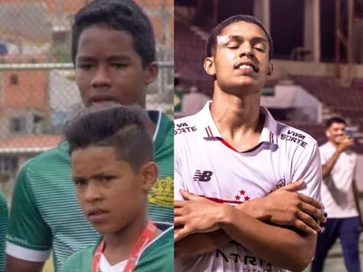 Ryan Francisco formou 'ataque dos sonhos' na várzea com Endrick, mas fez caminho inverso