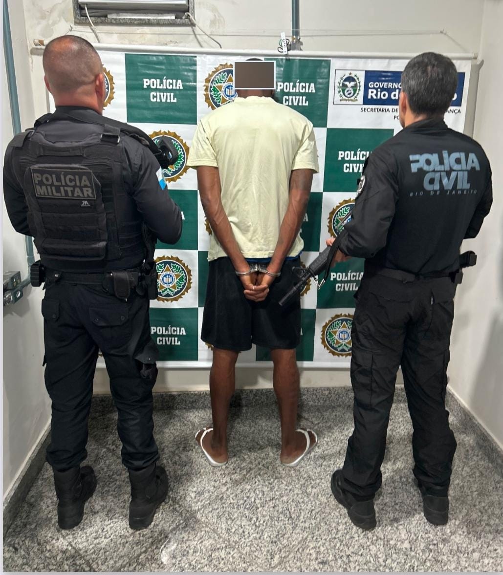 Homem é preso após invadir uma residência e agredir idoso durante assalto em Miracema