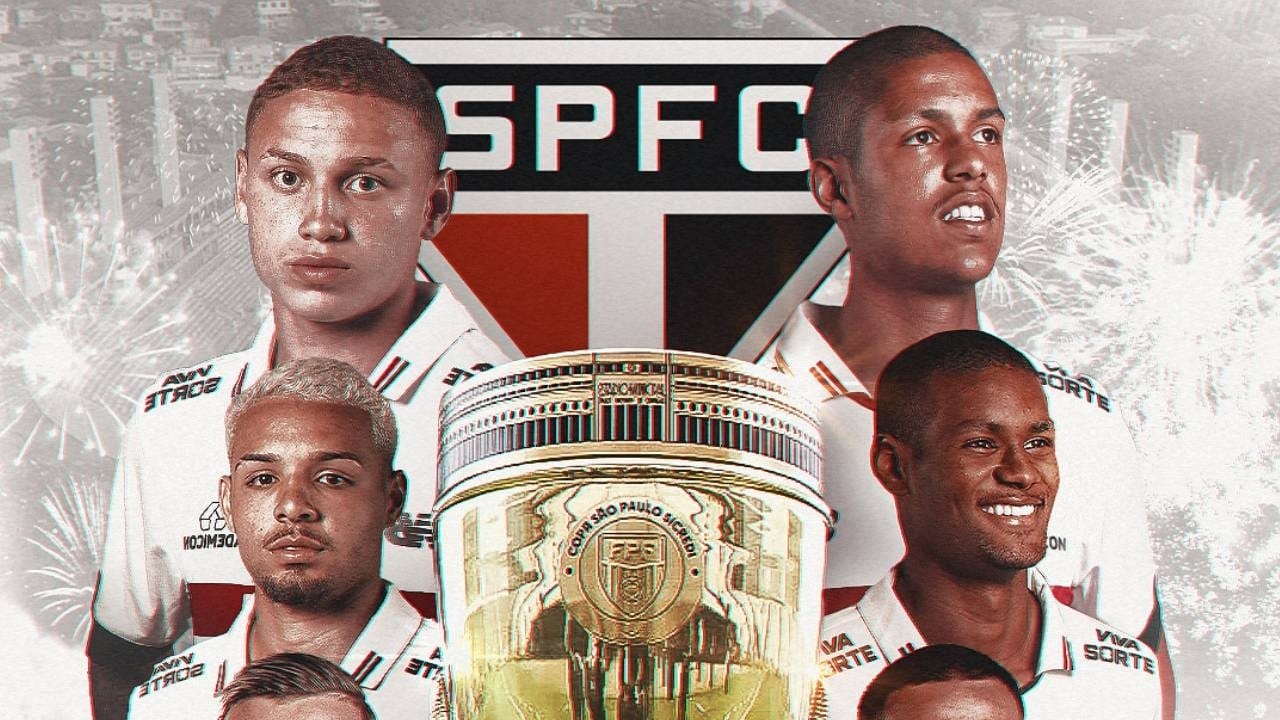 Com virada heroica, São Paulo vence o Corinthians e é pentacampeão da Copinha