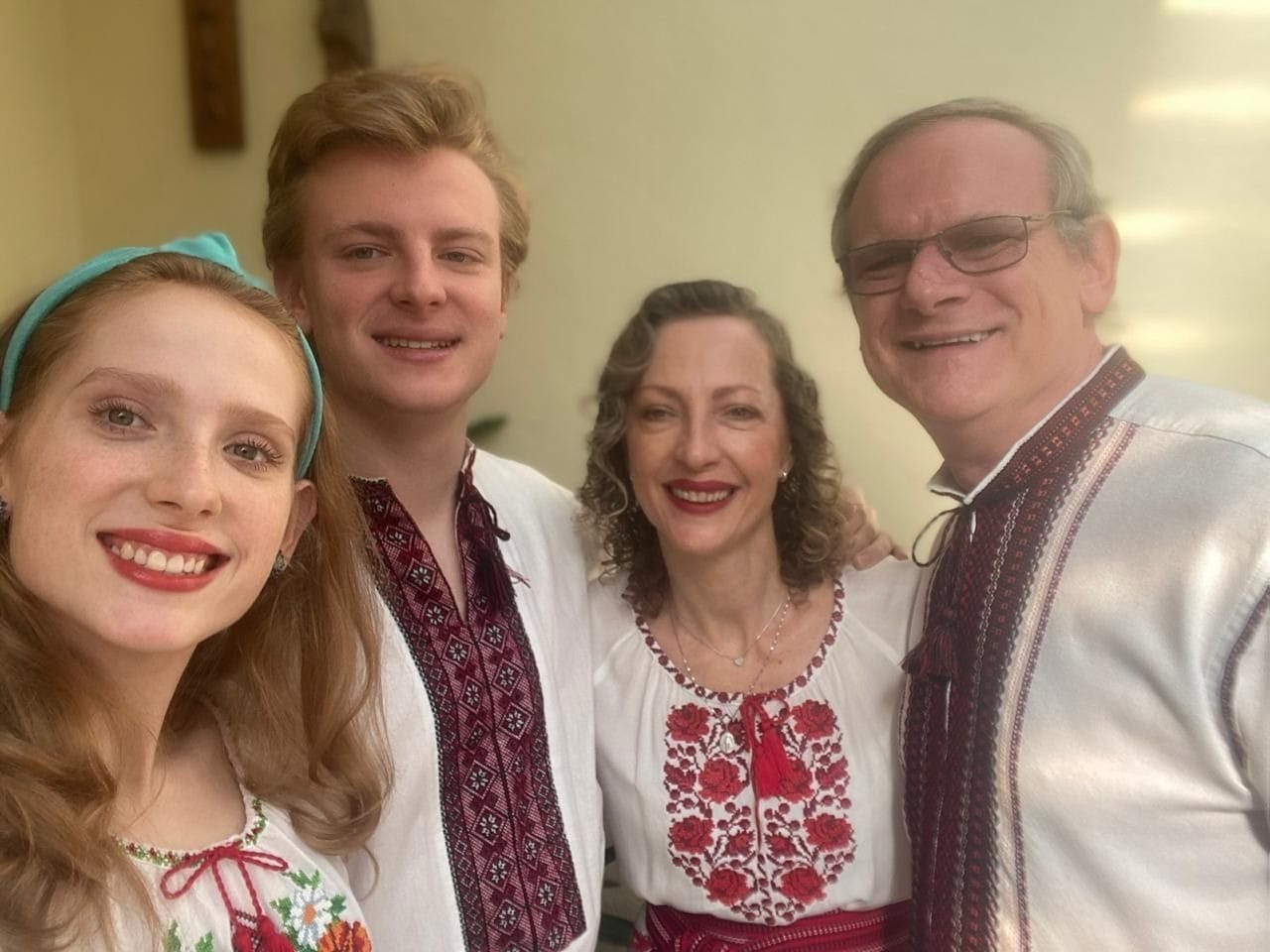 Jorge Rybka, descendente de ucranianos e família | Arquivo pessoal