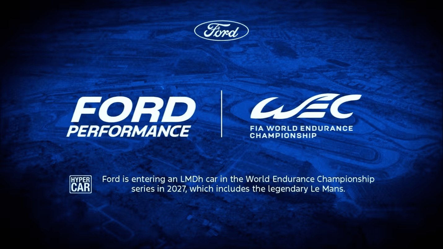 Ford anuncia projeto na classe Hypercar do WEC e retorno para Le Mans em 2027