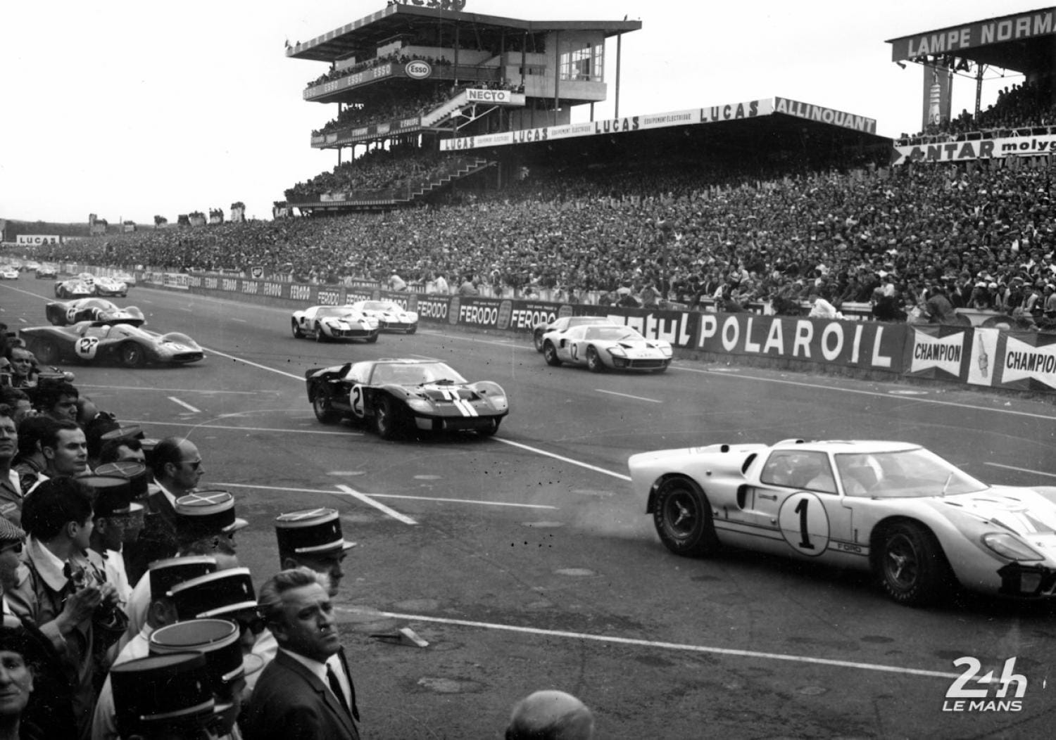 Largada das 24 Horas de Le Mans de 1966