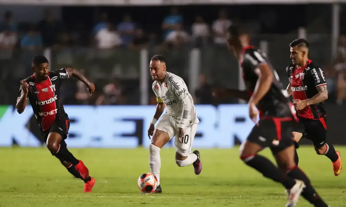 Neymar pode ser titular pelo Santos contra o Novorizontino