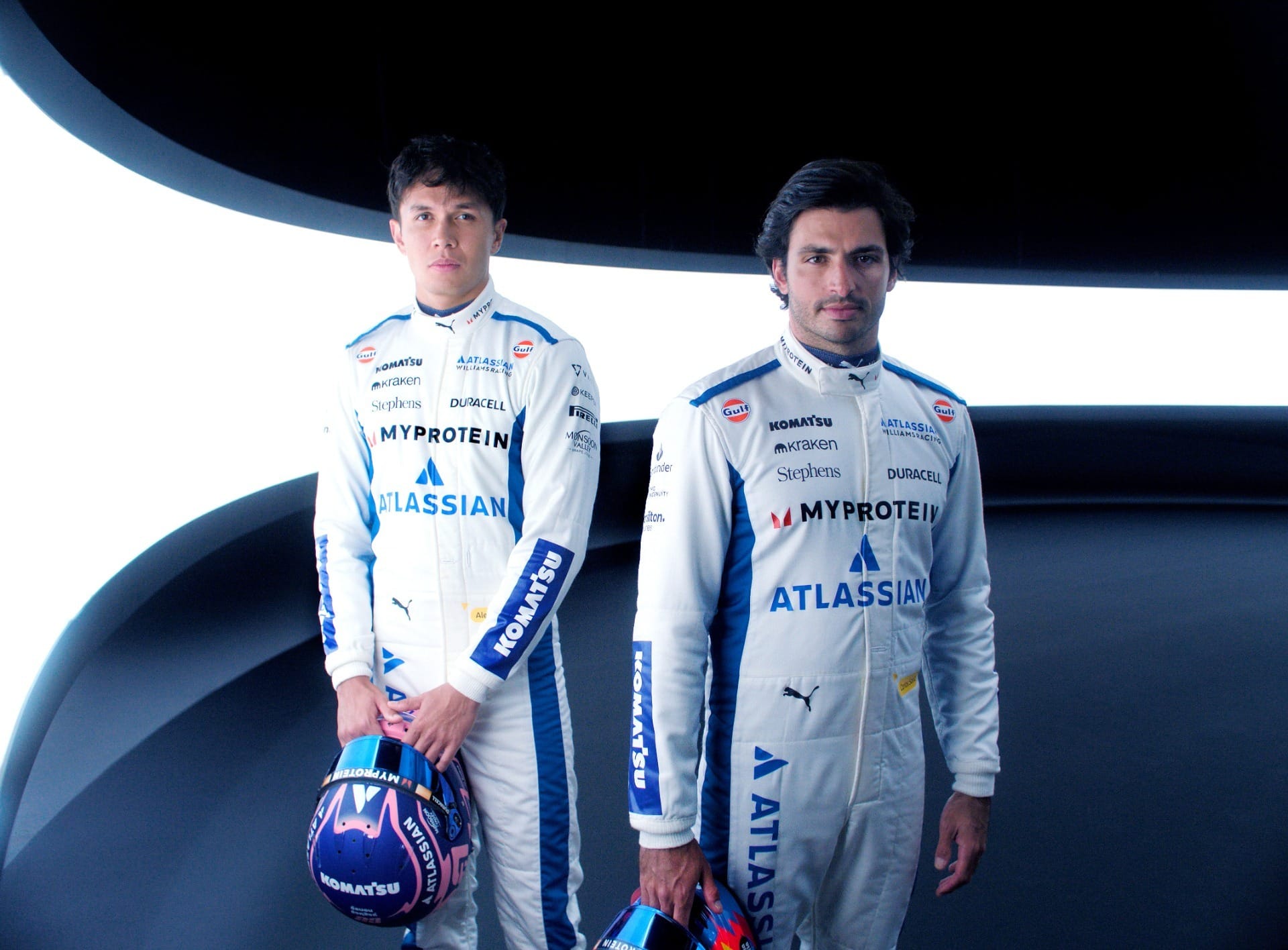 Marca da empresa australiana ganhará destaque no time a partir de 2025 (Imagem: Atlassian Williams Racing)