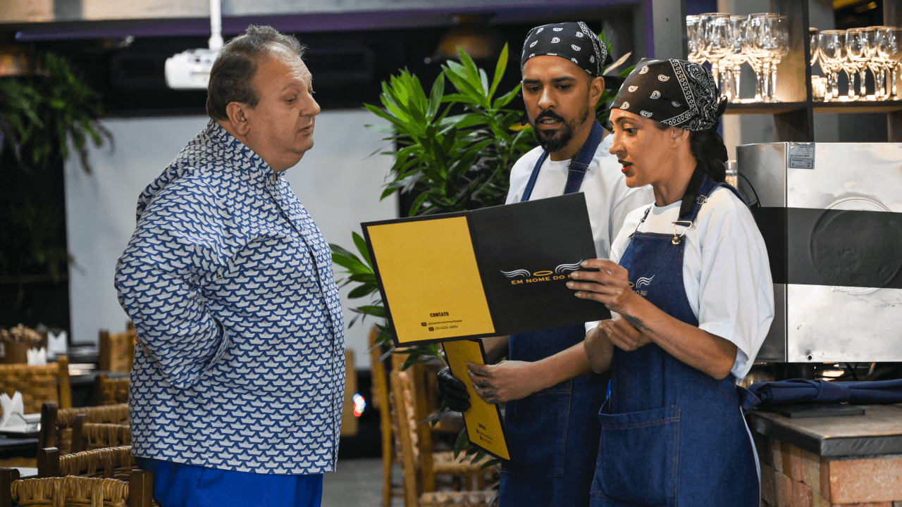 "Pesadelo na Cozinha - O retorno" mostra como ficaram restaurantes após ajuda de Jacquin