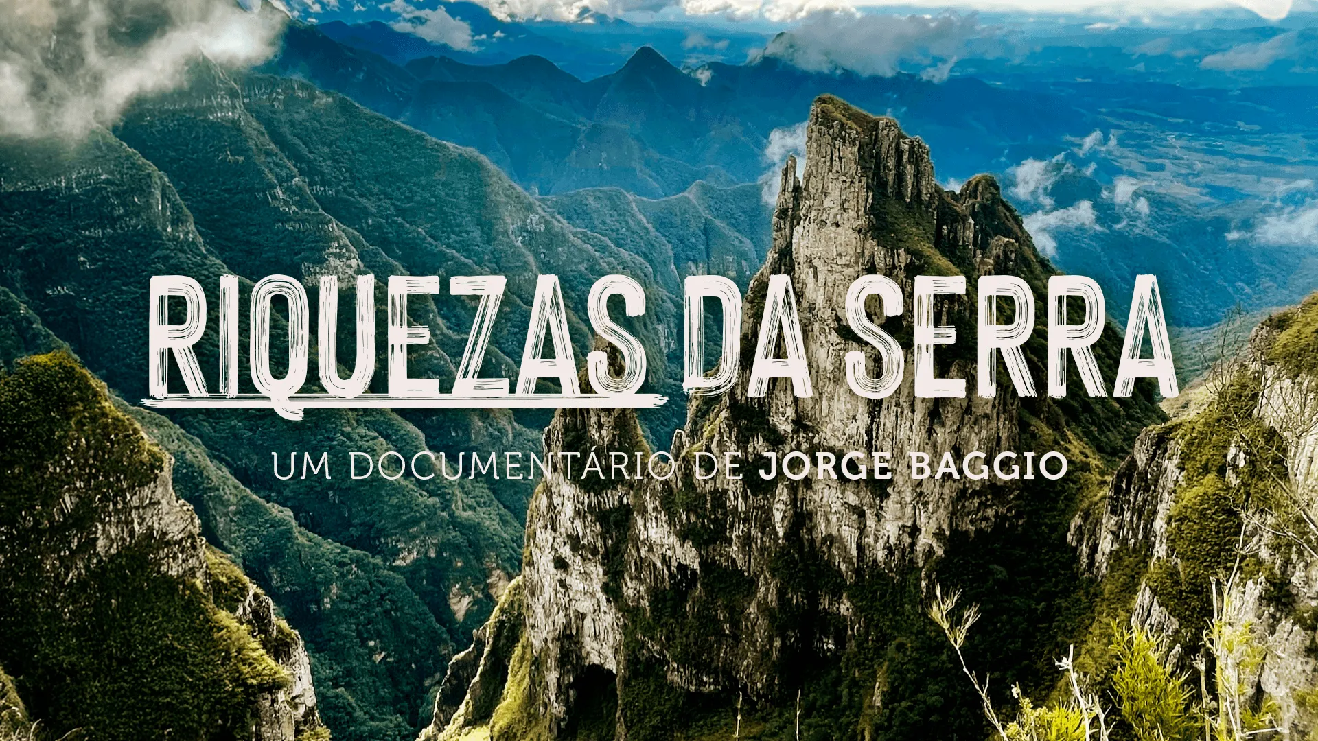 Capa do documentário “Riquezas da Serra”