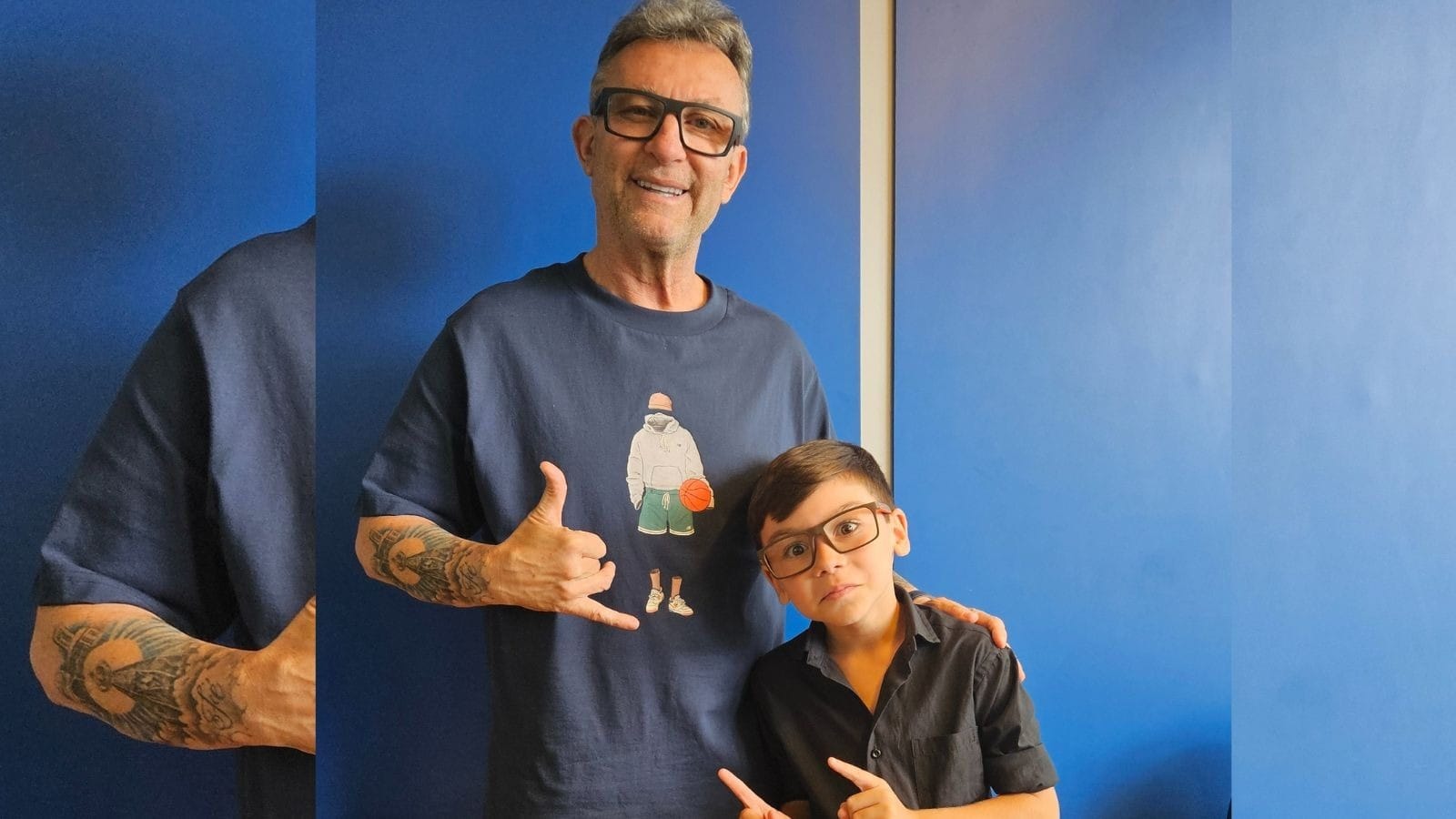 Mini Neto: conheça o garoto que ficou famoso ao imitar o Craque Neto