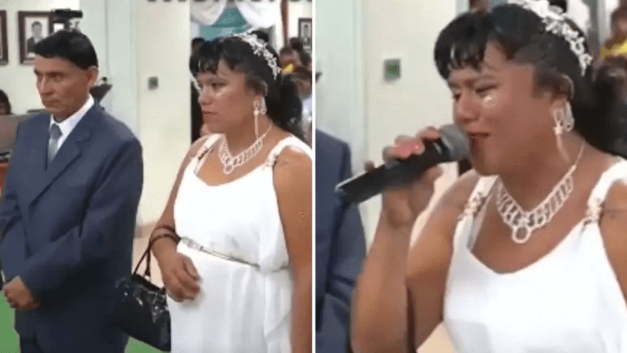 Noiva diz não em casamento transmitido ao vivo e foge do altar