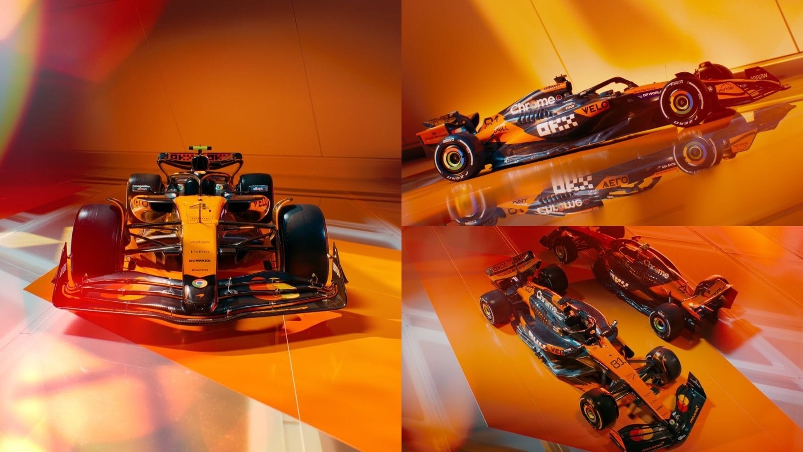Carro da atual campeã do mundial de construtores, McLaren, para 2025