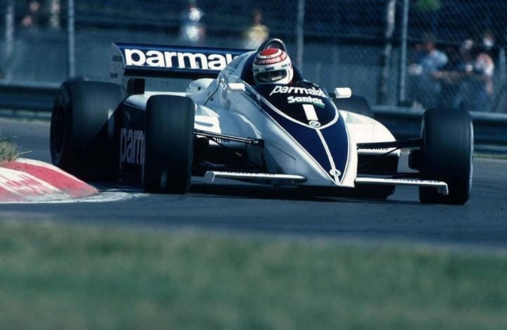 Nelson Piquet foi campeão em 1981 e 1983 com a Brabham
