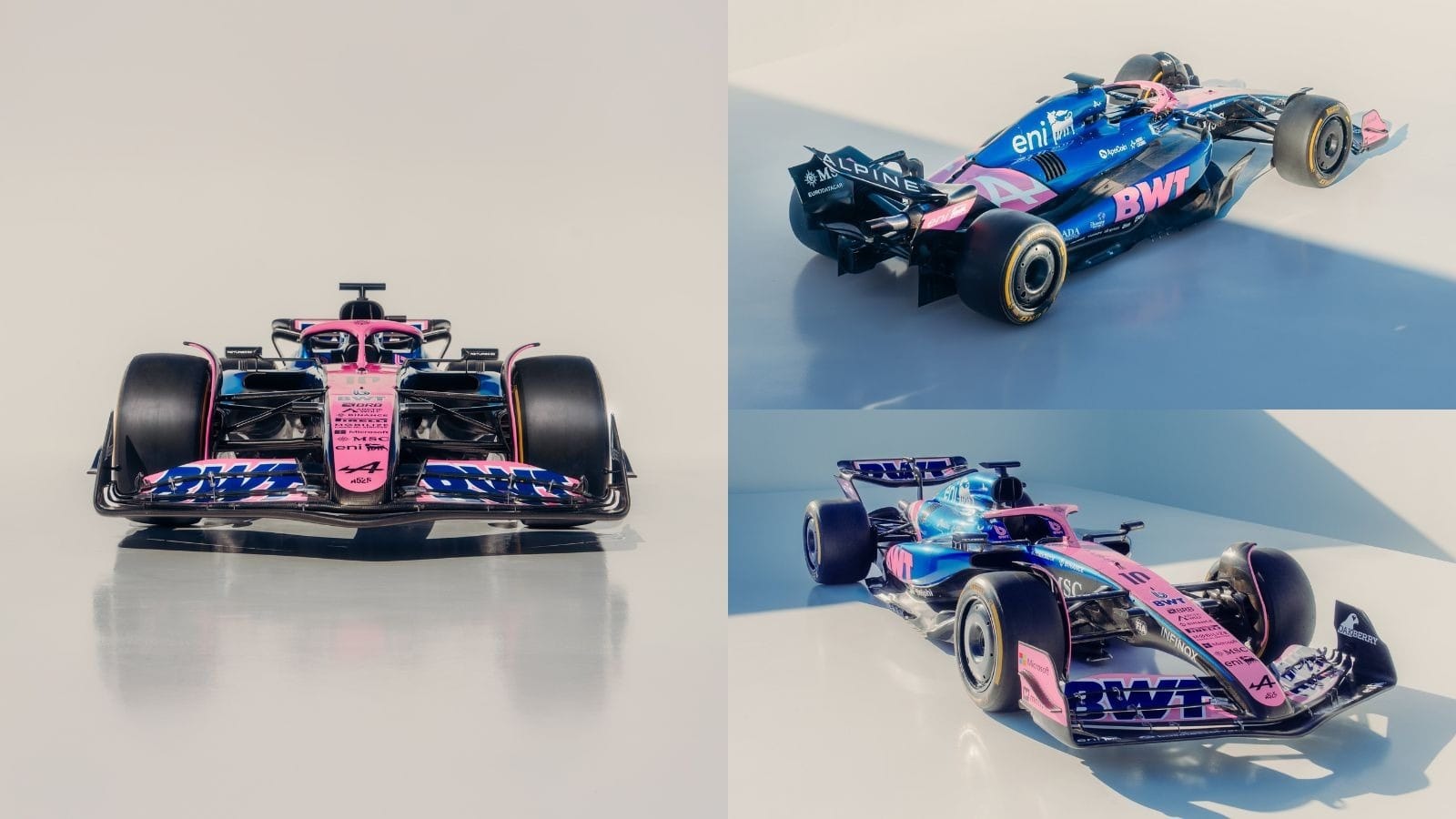 Pintura do carro da Alpine para a temporada 2025