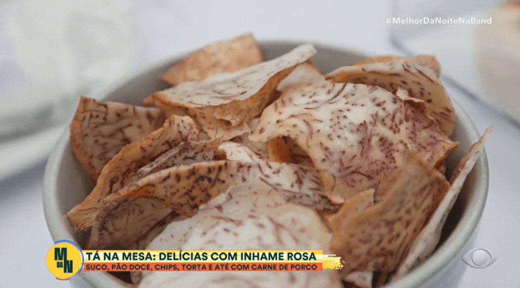 Inhame rosa melhora a visão, faz bem para os cabelos e reforça a imunidade