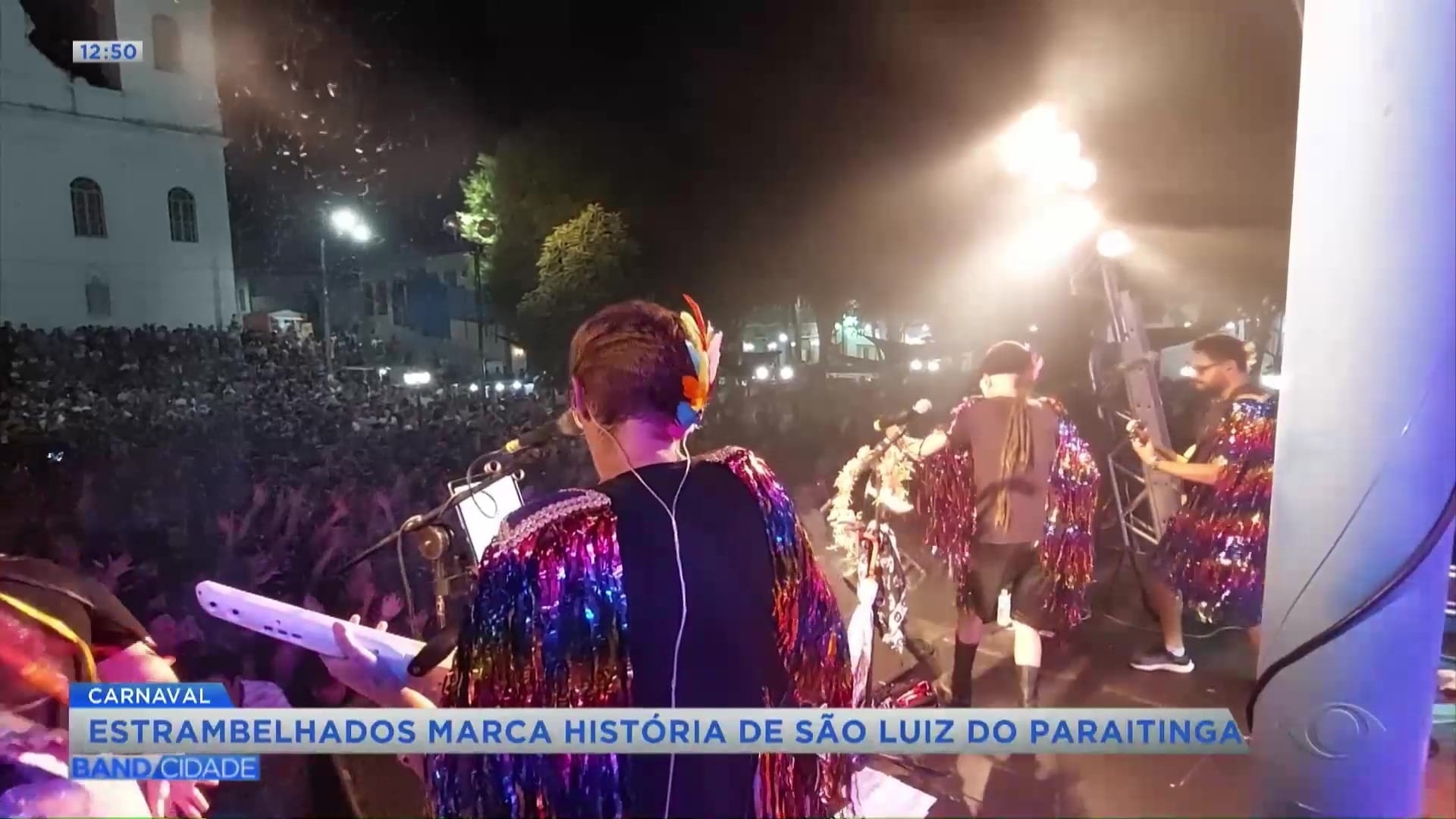 Banda Estrambelhados celebra 21 anos de marchinhas de Carnaval no Band Folia