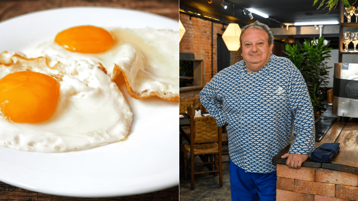 Segredo do Jacquin para fazer ovo frito vai te deixar chocado