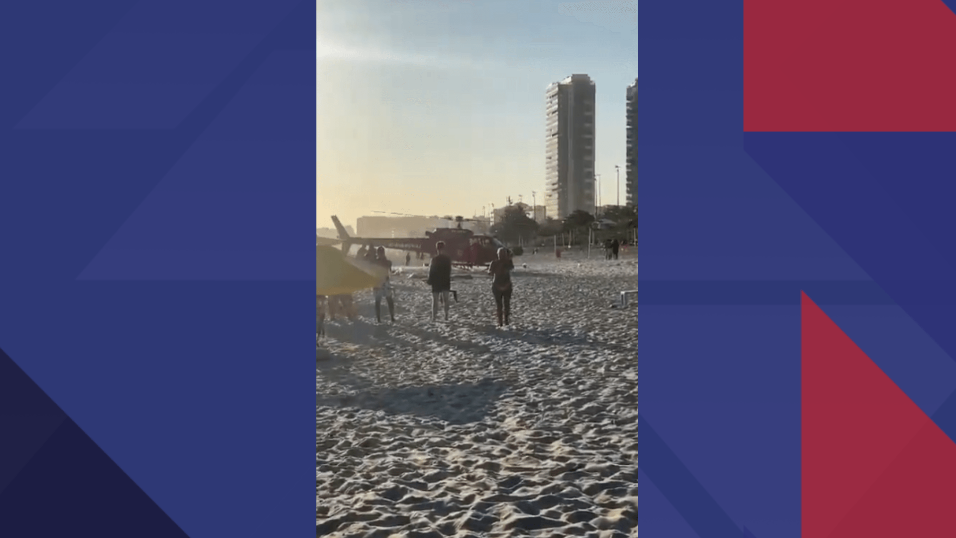 Tentativa de assalto na Praia da Barra termina com dois turistas argentinos baleados no Rio