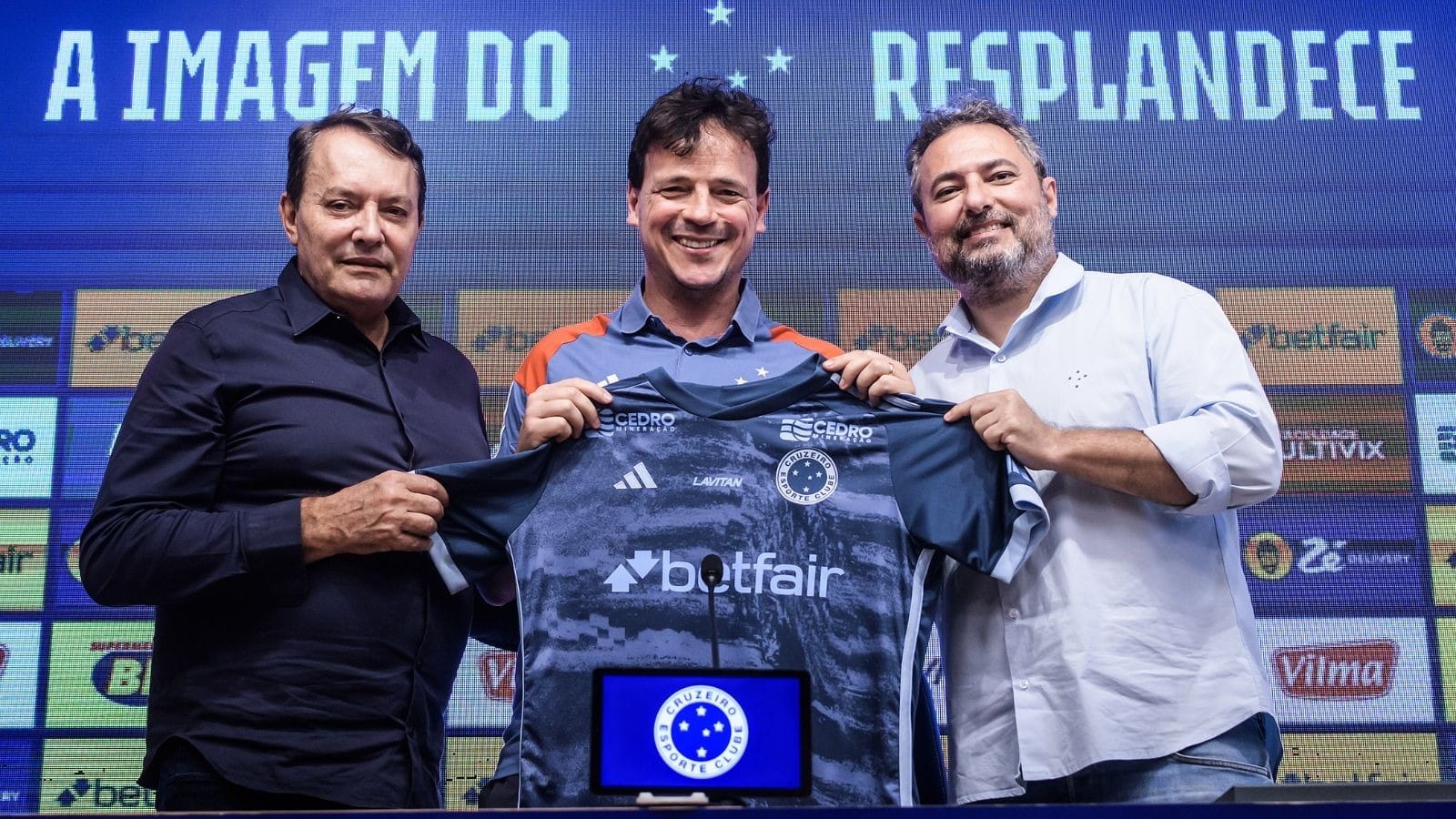 Pedro Lourenço diz que errou em manter Fernando Diniz no Cruzeiro e elogia Leonardo Jardim