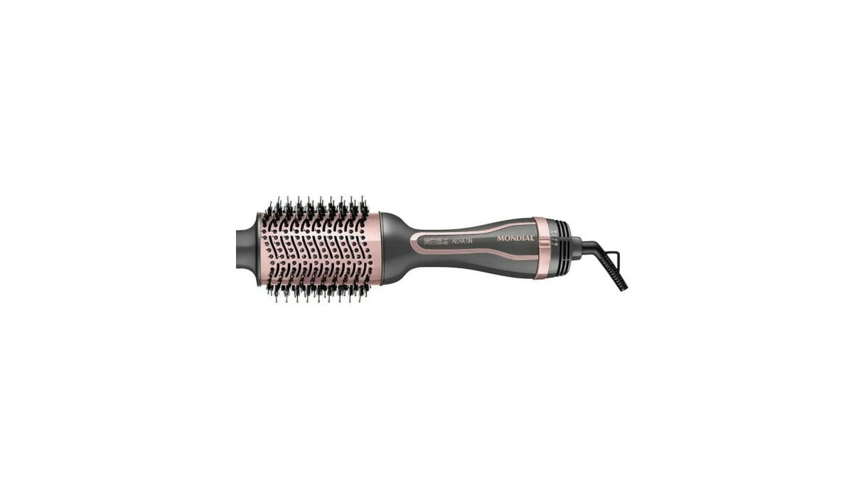 Escova Secadora Mondial Keratin. / Reprodução: Mondial