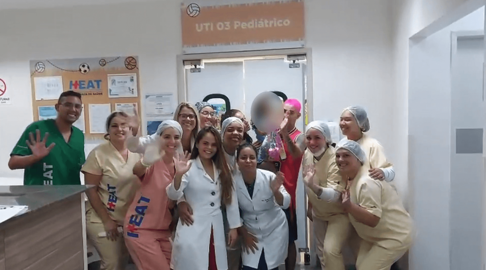Menina que sofreu traumatismo craniano após cair em escola recebe alta no Rio