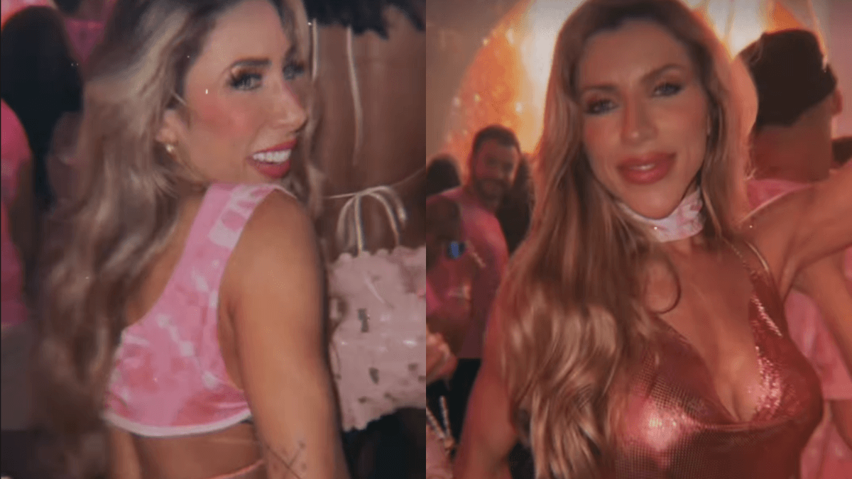 Após anos sem se falar, Ana Paula e Tati Minerato fazem as pazes e curtem Carnaval juntas