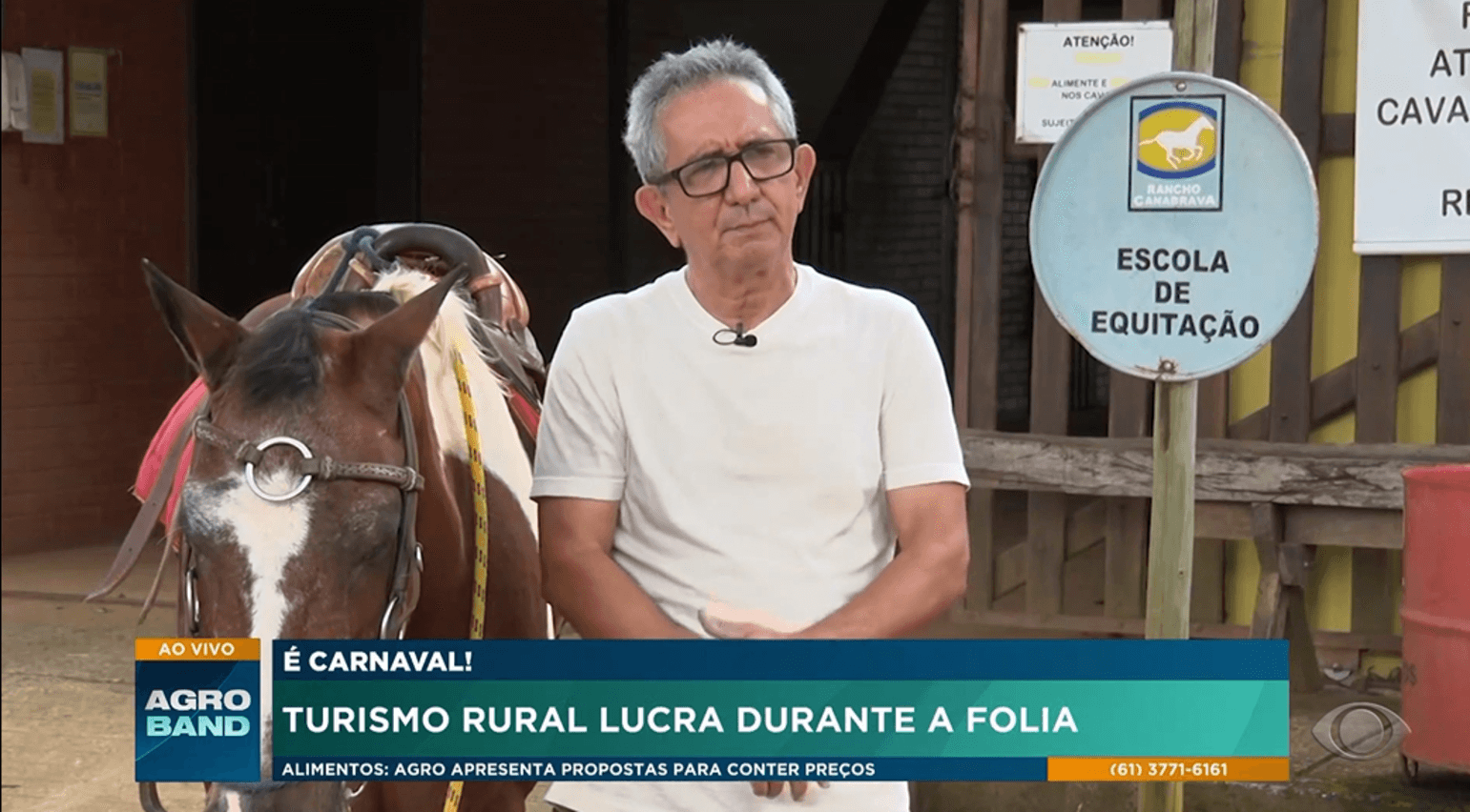 Turismo rural é opção para quem quer fugir da folia do carnaval