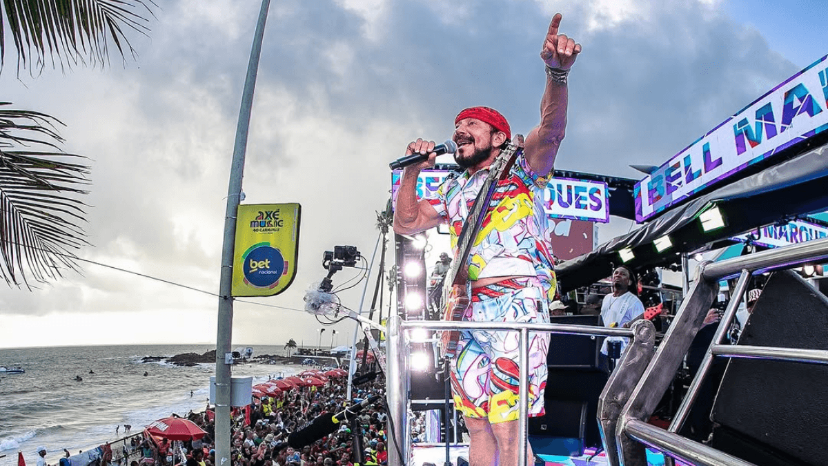 O dia em que Bell Marques cobriu prejuízo de ambulantes no Band Folia