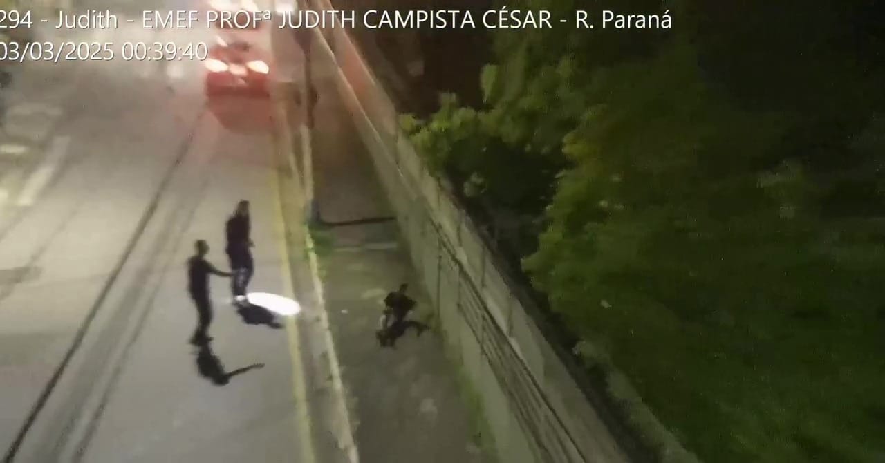Homem tenta furtar escola e é preso em Taubaté: veja vídeo