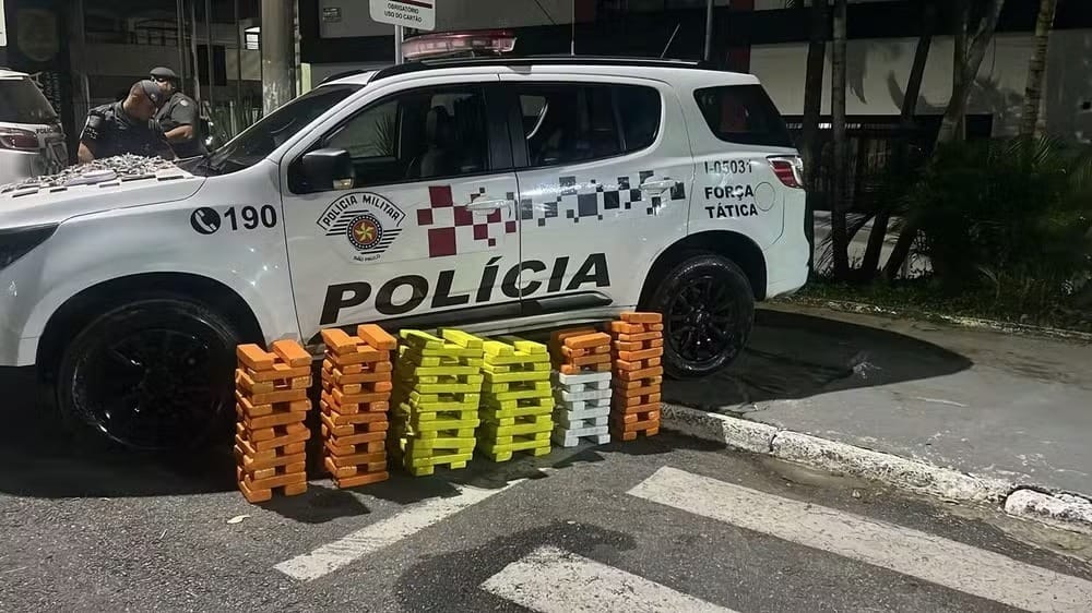 PM prende homem com 150kg de maconha em Taubaté: veja foto