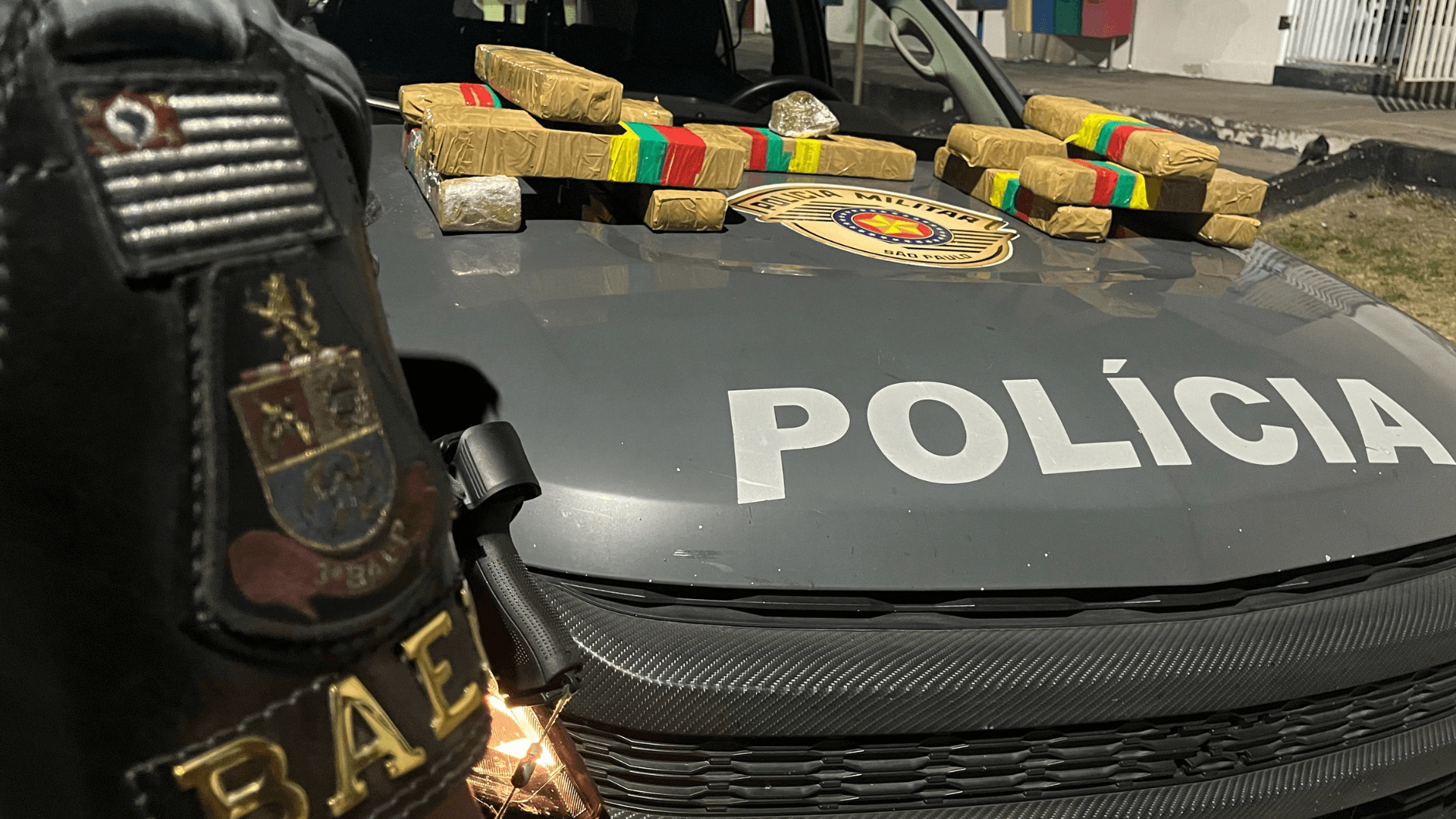 Homem é preso com mais de 12kg de maconha em Caçapava