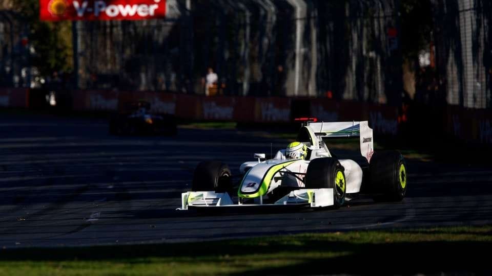 Button vence o GP da Austrália com a Brawn GP em 2009. Crédito: Goowood